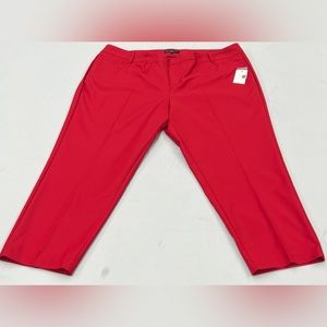 Eloquii Woman’s Red Dress Pants Size 24S